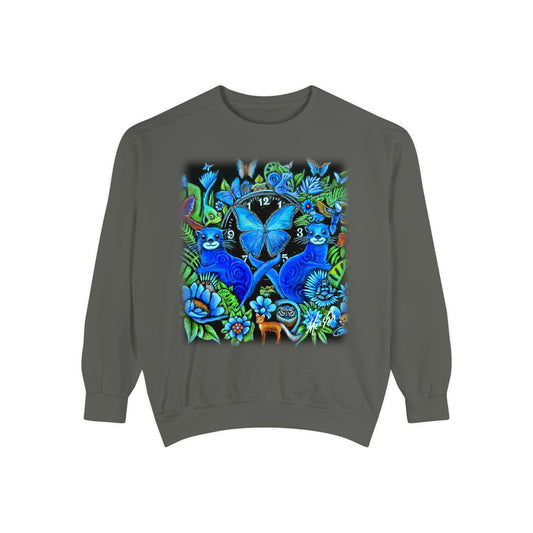 Out of Time Unisex Garment-Dyed Sweatshirt