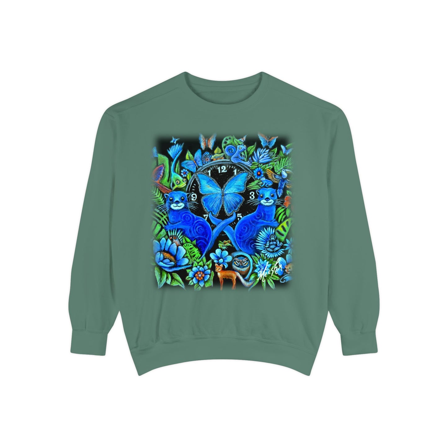 Out of Time Unisex Garment-Dyed Sweatshirt