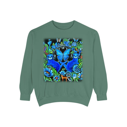Out of Time Unisex Garment-Dyed Sweatshirt
