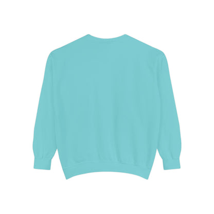 Whimsical Wavehopper Unisex Garment-Dyed Sweatshirt