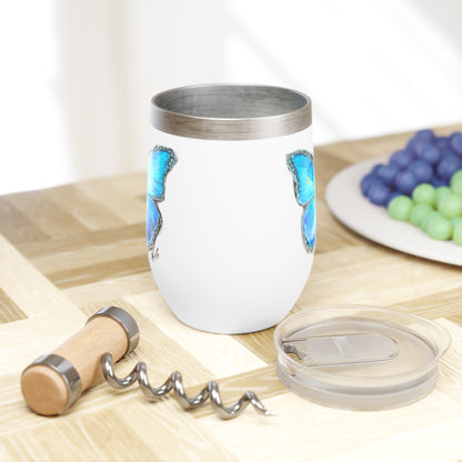 Butterfly Chill Wine Tumbler, 12oz