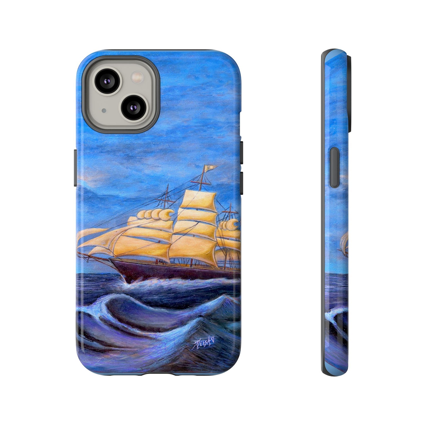 Whimsical Wavehopper Tough Cell Phone Cases