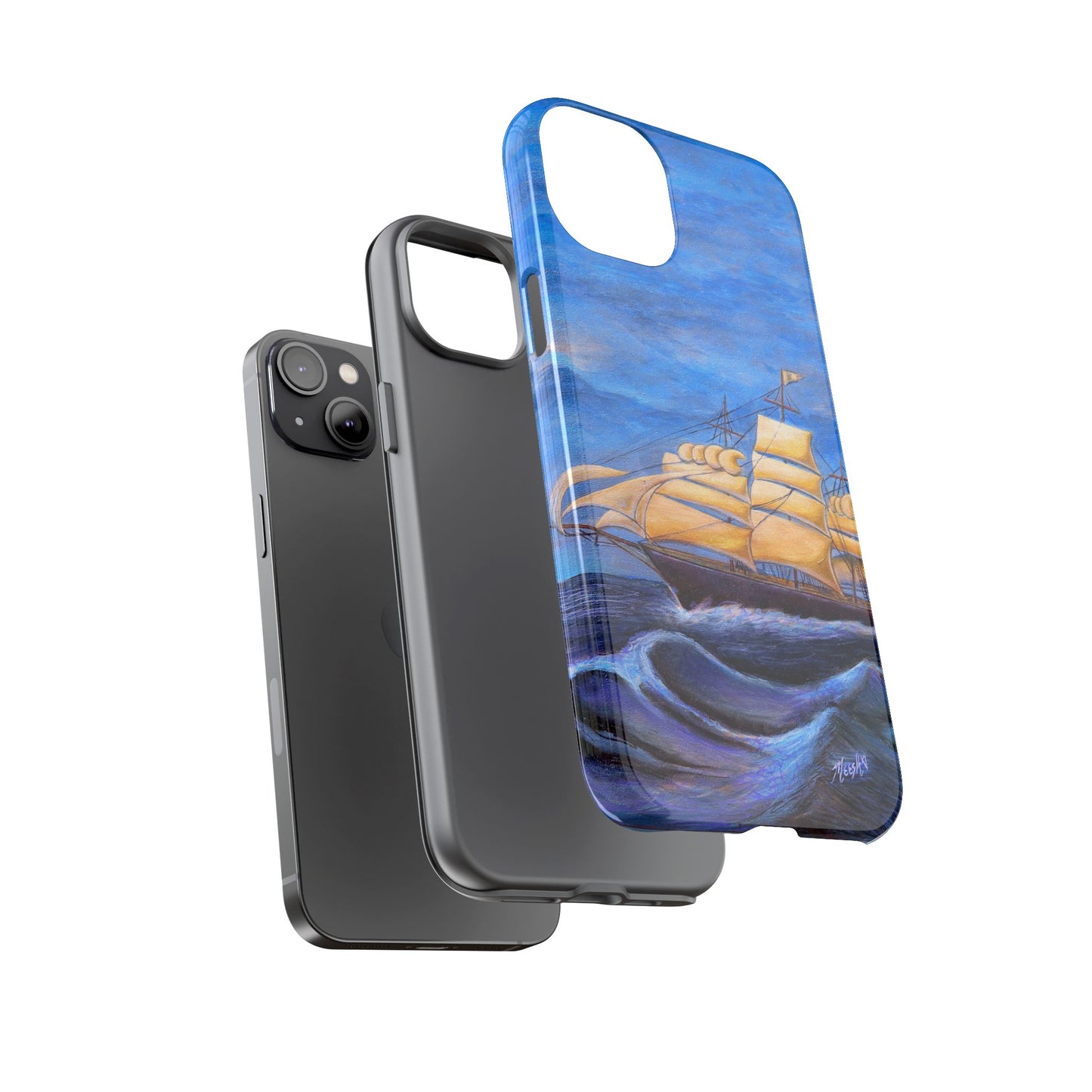 Whimsical Wavehopper Tough Cell Phone Cases