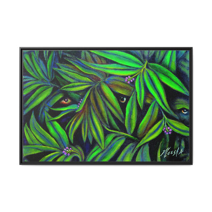 Jeepers Peepers Framed Canvas Print