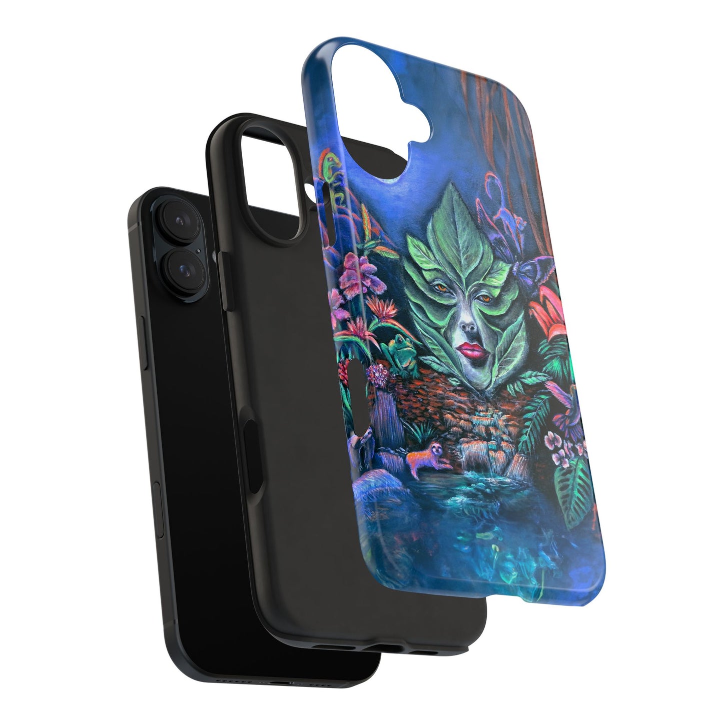 Moonlight Mischief Tough Phone Case for Nature Lovers