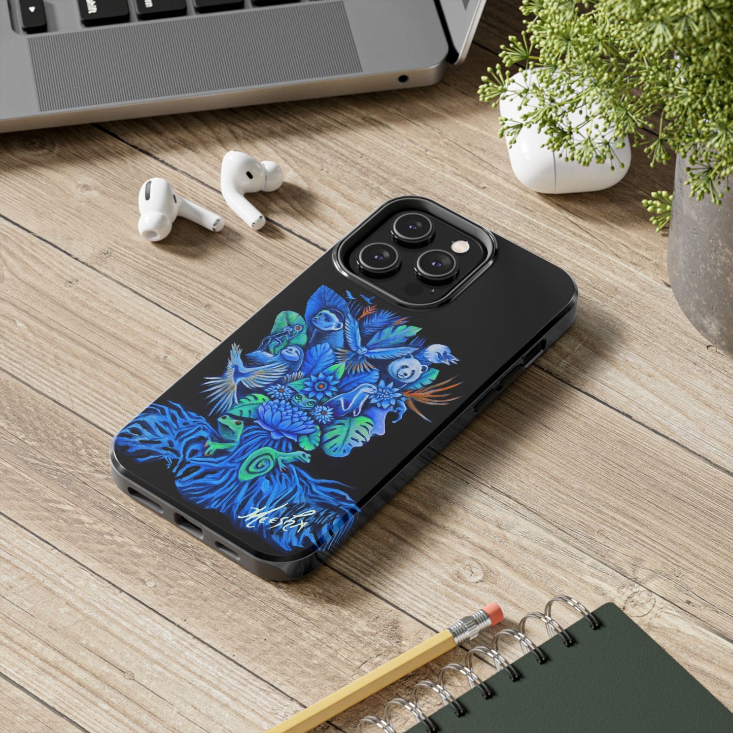 Out of the Blue Tough Phone Case for Animal Lovers